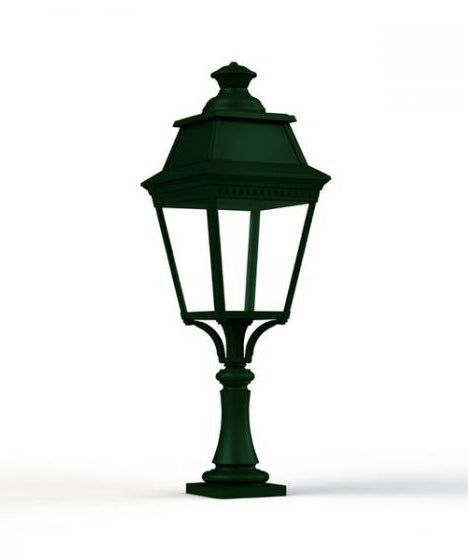Avenue 3 Model 5 Clear Glass 3000K LED Bollard