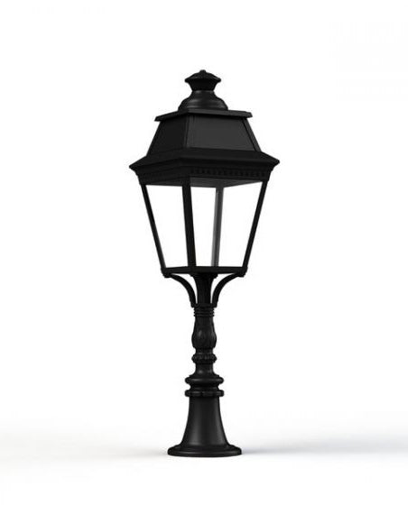Avenue 3 Model 6 Clear Glass 3000K LED Bollard