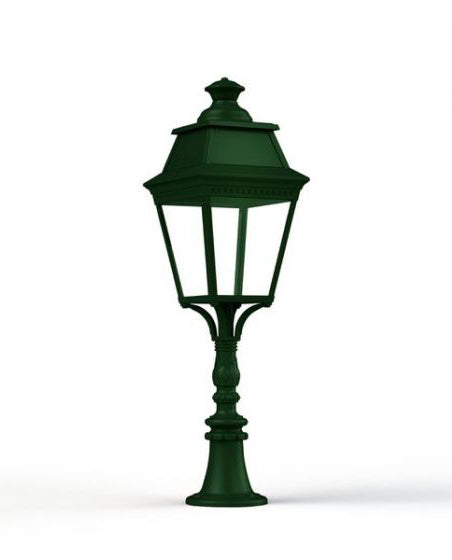Avenue 3 Model 6 Clear Glass 3000K LED Bollard