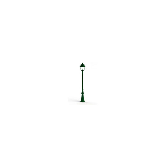Avenue 3 Large Clear Glass Lamp Post with Minimalist lines style lantern