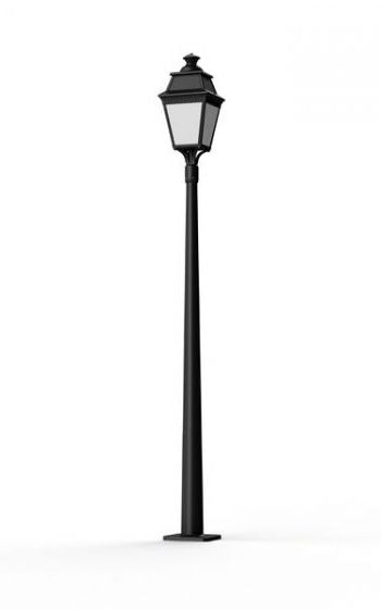 Avenue 3 Large Opal Glass 4000K LED Lamp Post