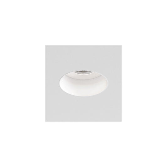Trimless Slimline Round Fixed Fire-Rated Ceiling Light IP65