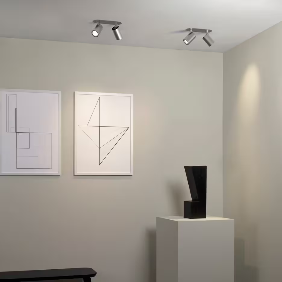 Ascoli Twin Recessed Ceiling Spotlight