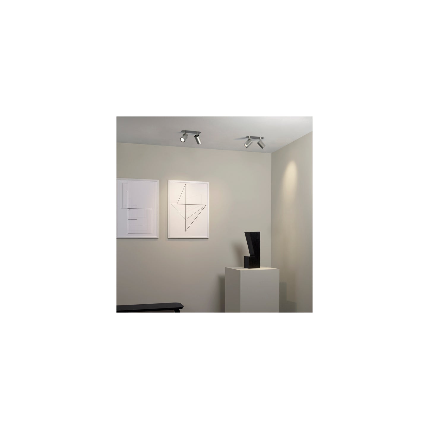 Ascoli Twin Recessed Ceiling Spotlight