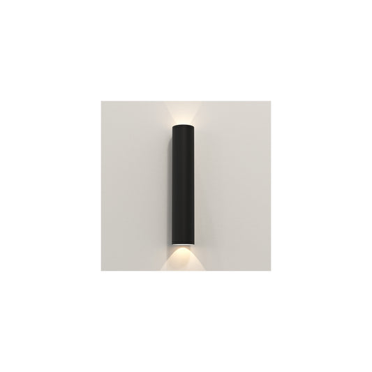 Ava 400 Outdoor LED Wall Light Black