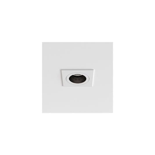 Pinhole Slimline Square Fixed Fire-Rated Ceiling Light IP65