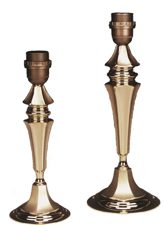Dust Table Lamp Sanded Gold Without Shade