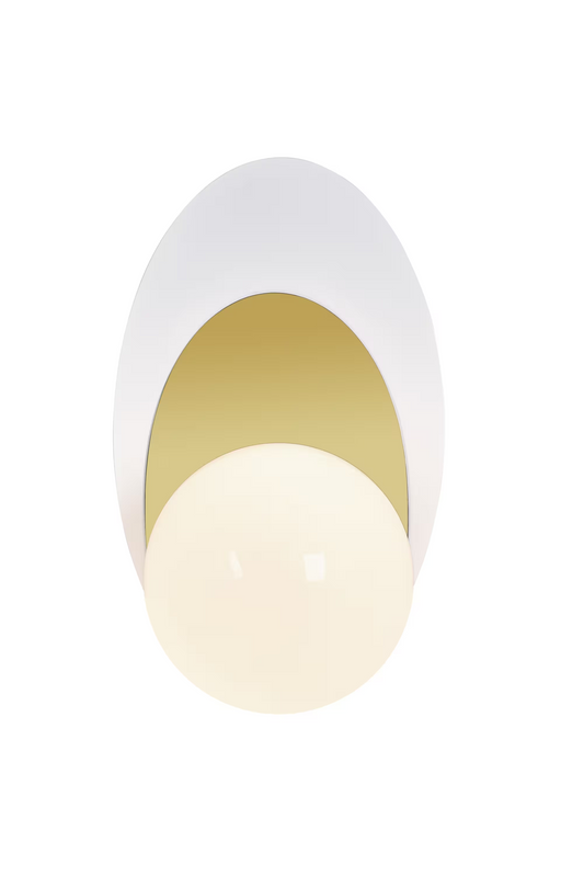 Eccentric Wall Light White