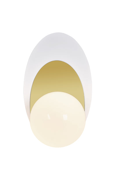 Eccentric Wall Light White
