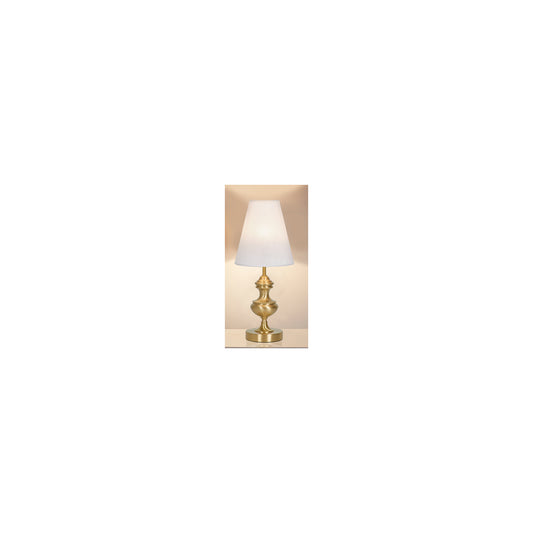 Atico Table Lamp with White Shade