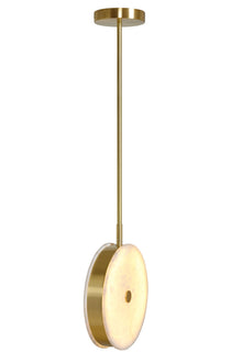 Lollipop LED Alabaster Pendant