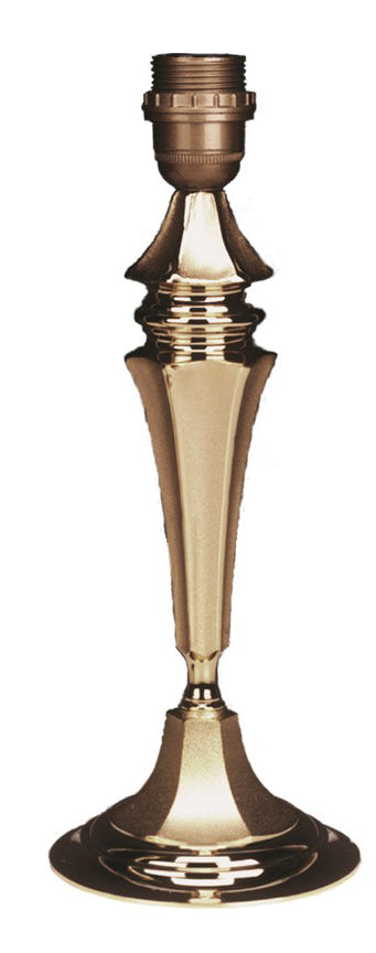 Dust Table Lamp Sanded Gold Without Shade