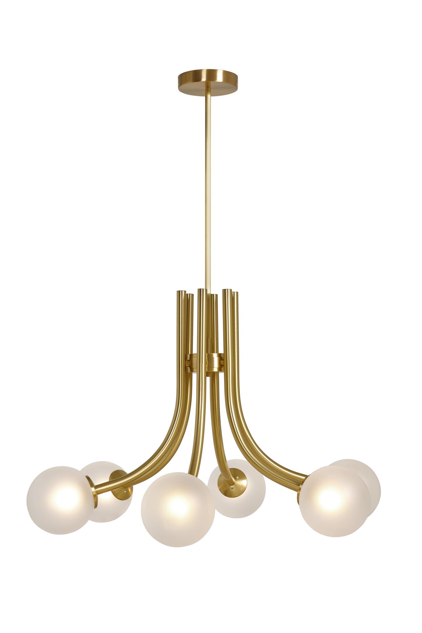 Patty 8-Light Pendant with Opal Glass