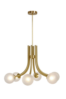 Patty 8-Light Pendant with Opal Glass