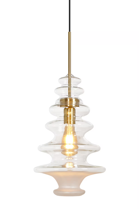 Sounds 1-Light Pendant Polished Brass