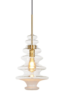 Sounds 1-Light Pendant Polished Brass