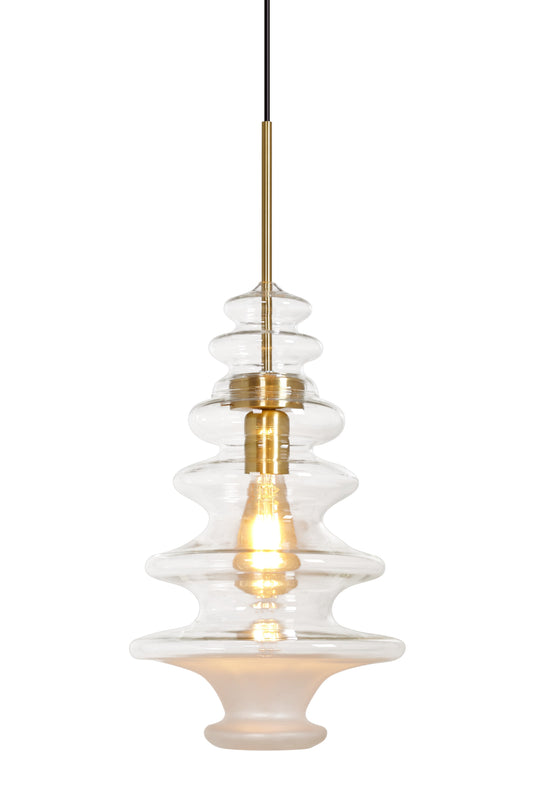 Sounds 1-Light Pendant Polished Brass