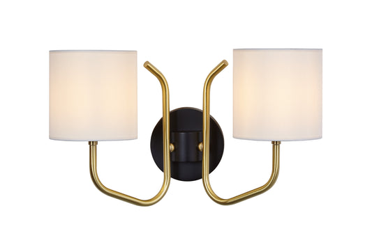 Flotant Wall Light with White Shade