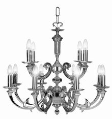 1701 12-Light Chandelier