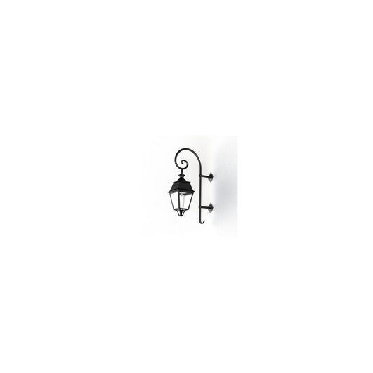 Avenue 4 Model 5 Clear Glass Upwards Wall Bracket