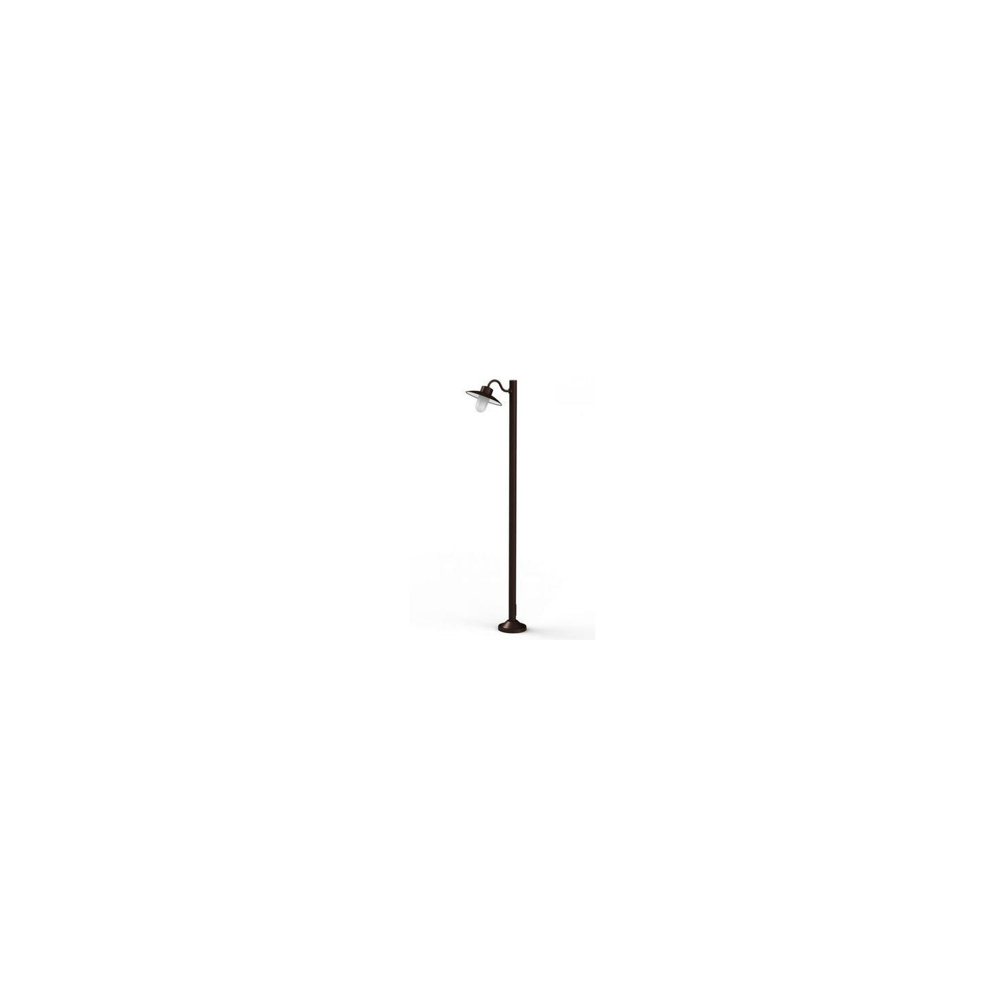 Belcour Model 4 Opal Glass Bollard Short Post