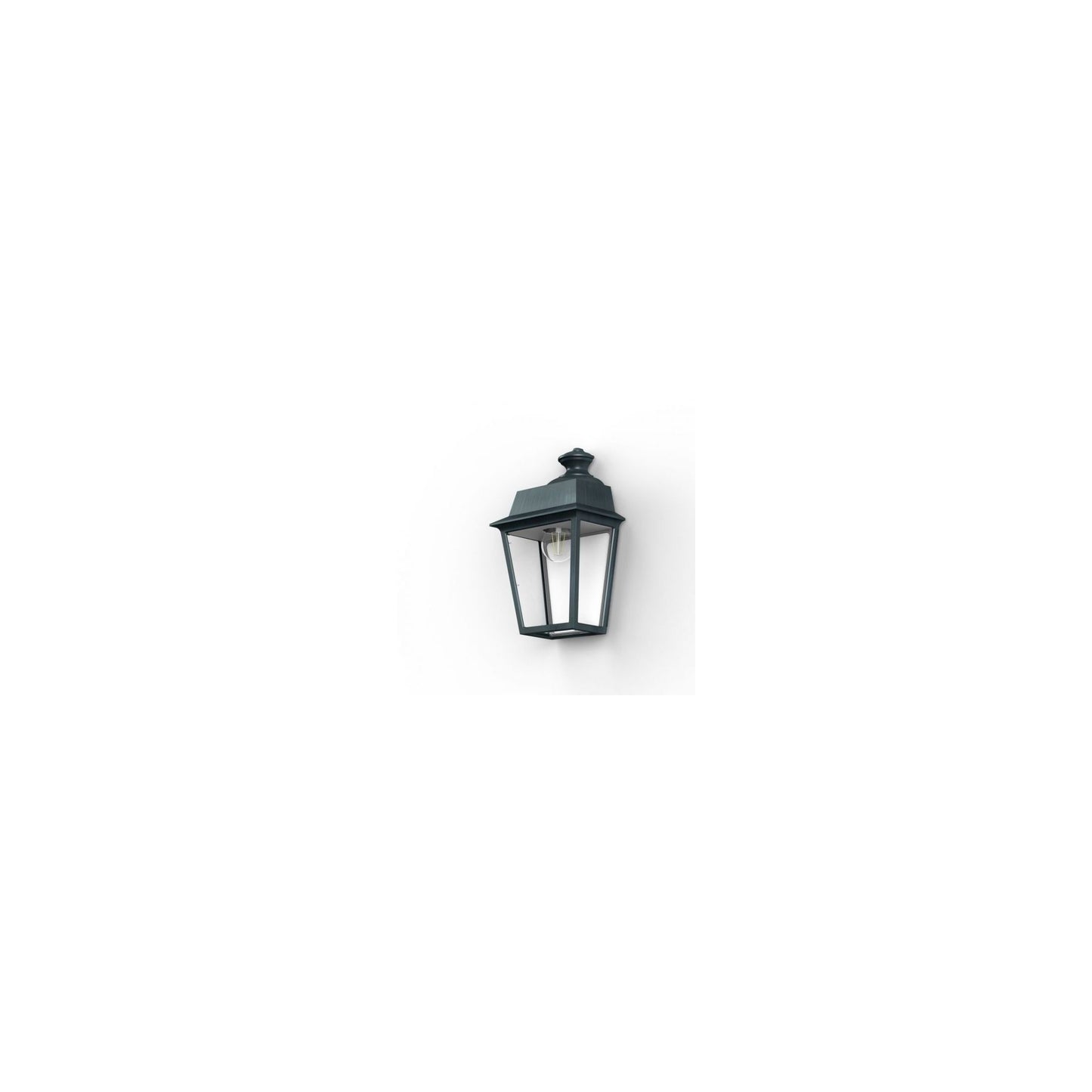 Place des Vosges 1 Evolution Clear Glass E27 Wall Light