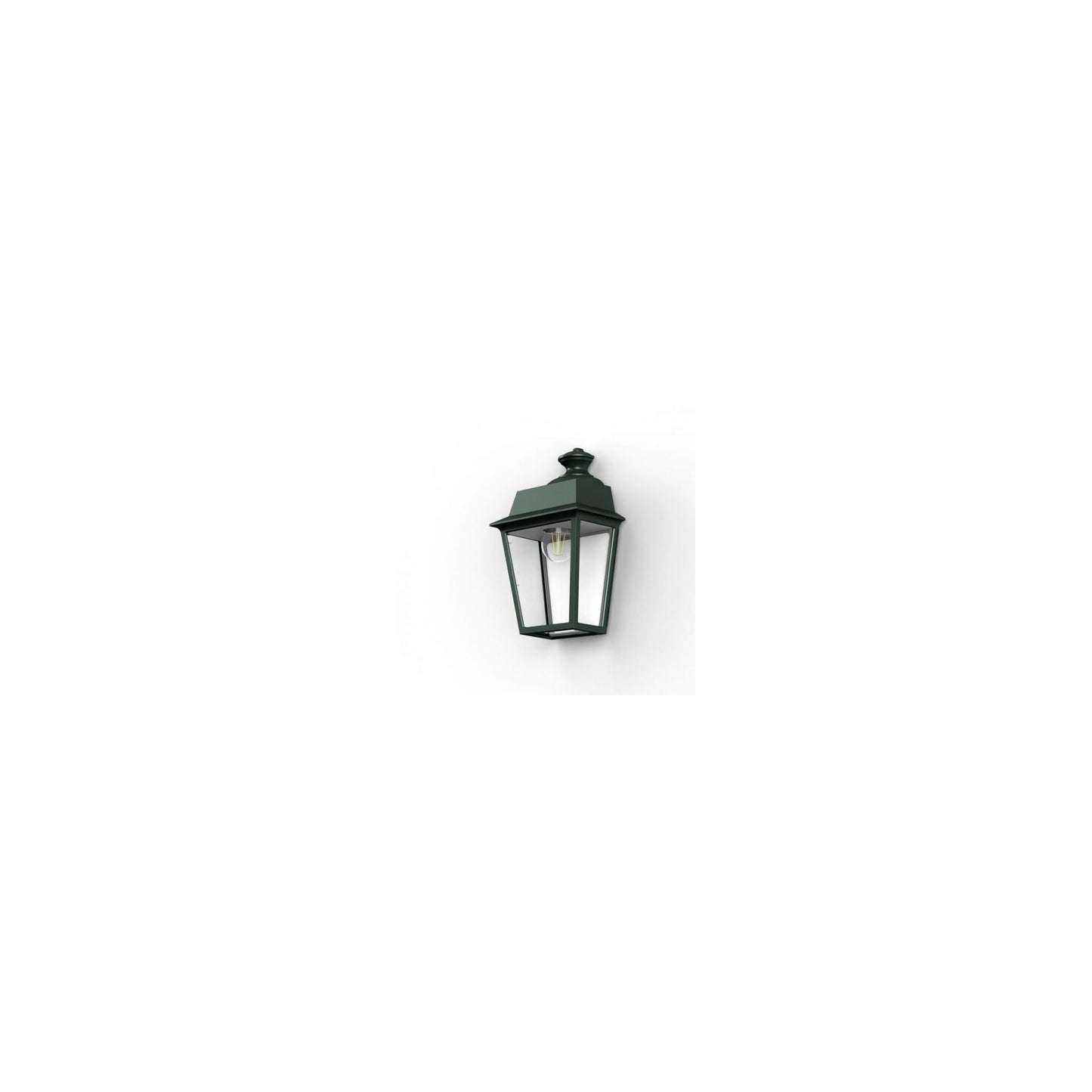 Place des Vosges 1 Evolution Clear Glass E27 Wall Light