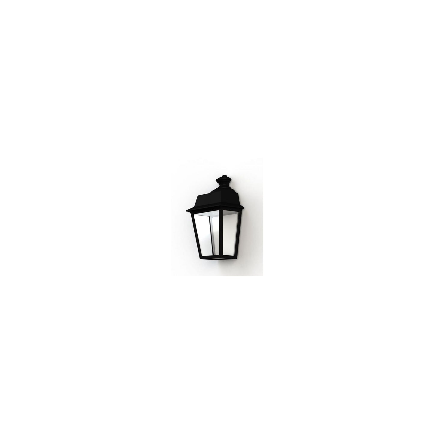 Place des Vosges 1 Evolution Model 2 Clear Glass GU10 Wall Wall Light