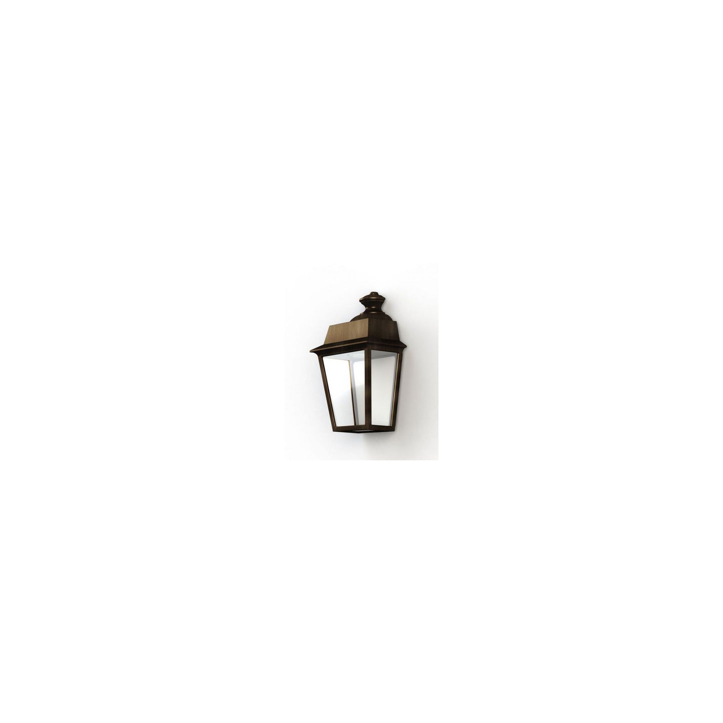 Place des Vosges 1 Evolution Model 2 Clear Glass GU10 Wall Wall Light