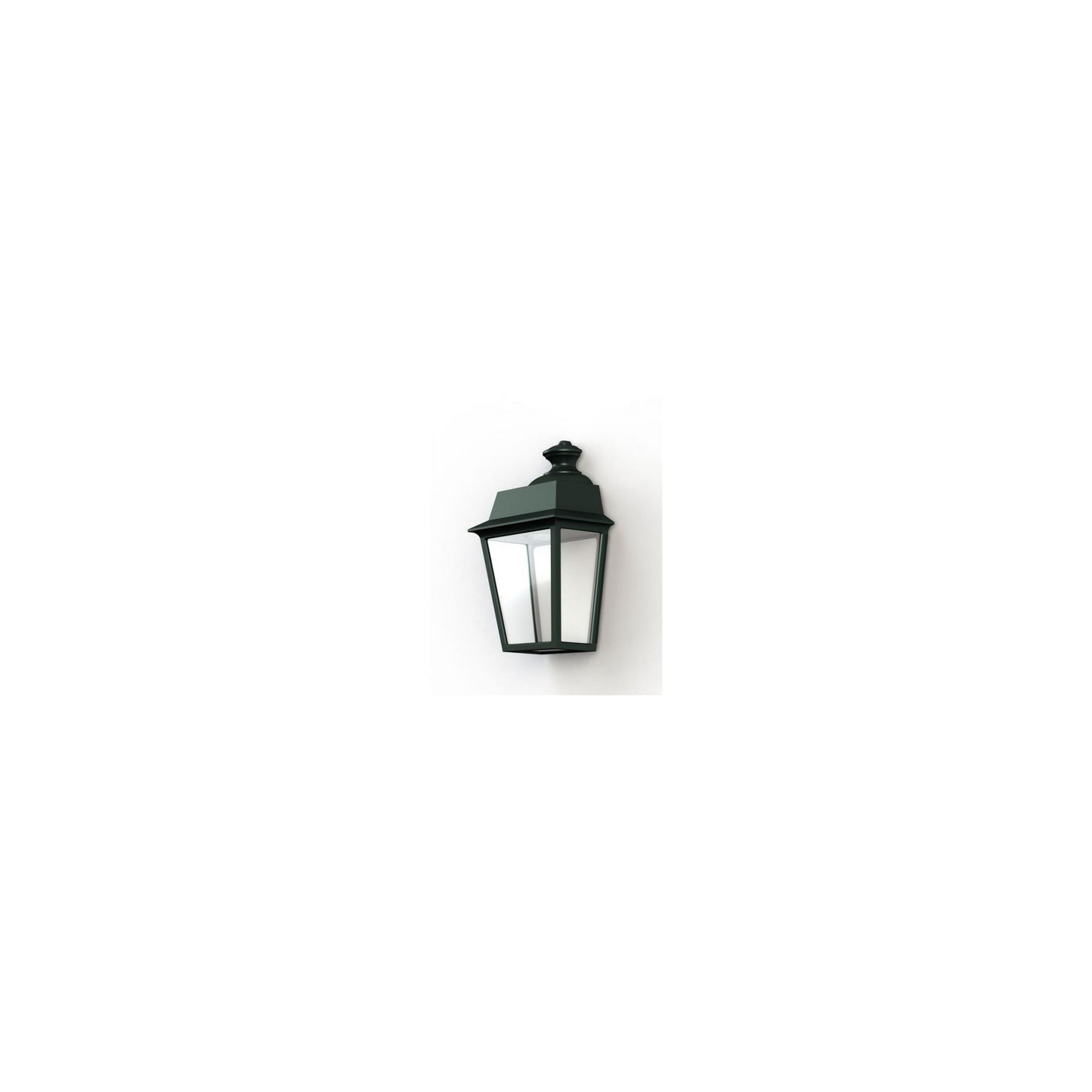 Place des Vosges 1 Evolution Model 2 Clear Glass GU10 Wall Wall Light