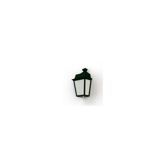 Place des Vosges 1 Evolution Model 2 Opal Glass E27 Wall Light with Injection-Moulded Aluminium