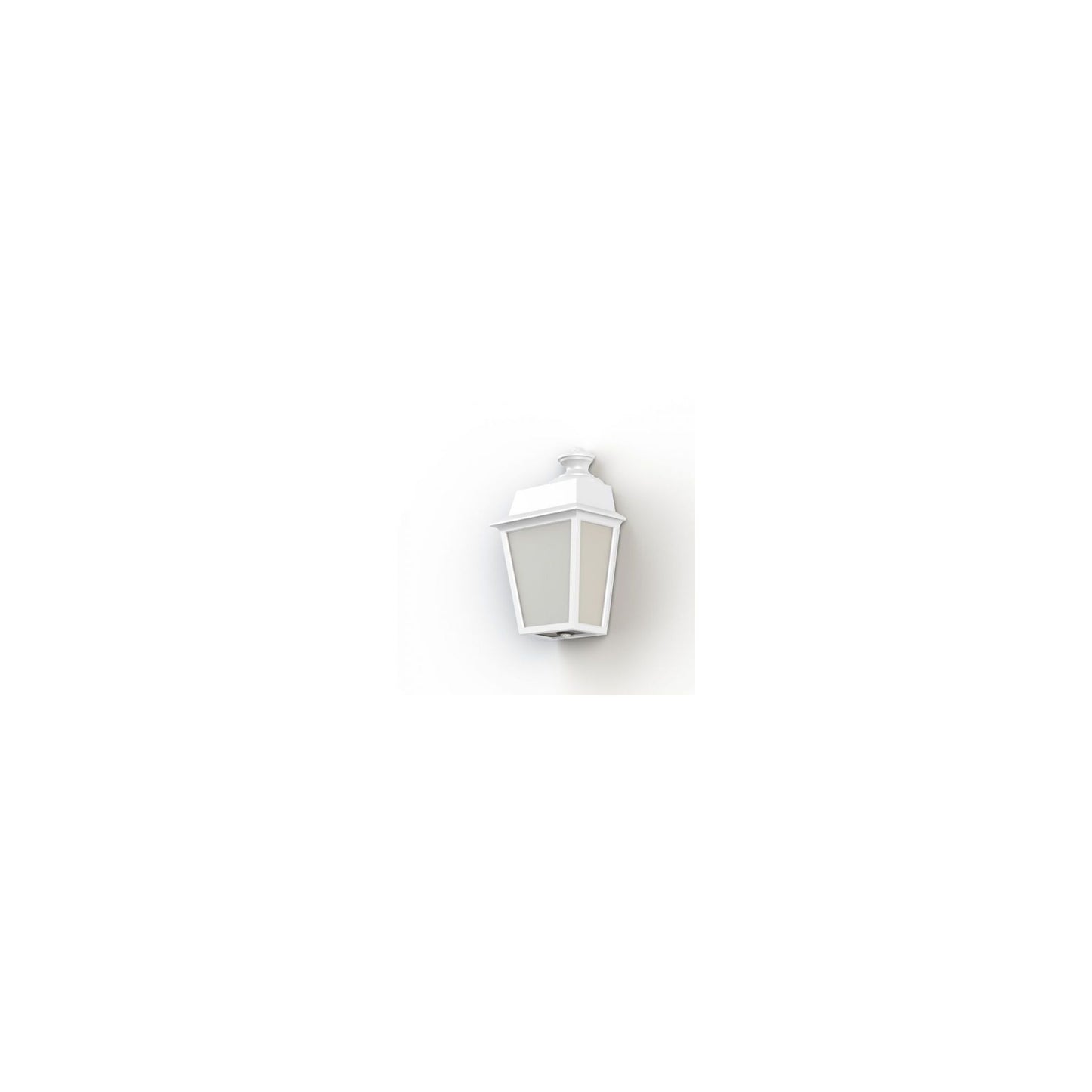 Place des Vosges 1 Evolution Model 2 Opal Glass Wall Light with Motion Sensor