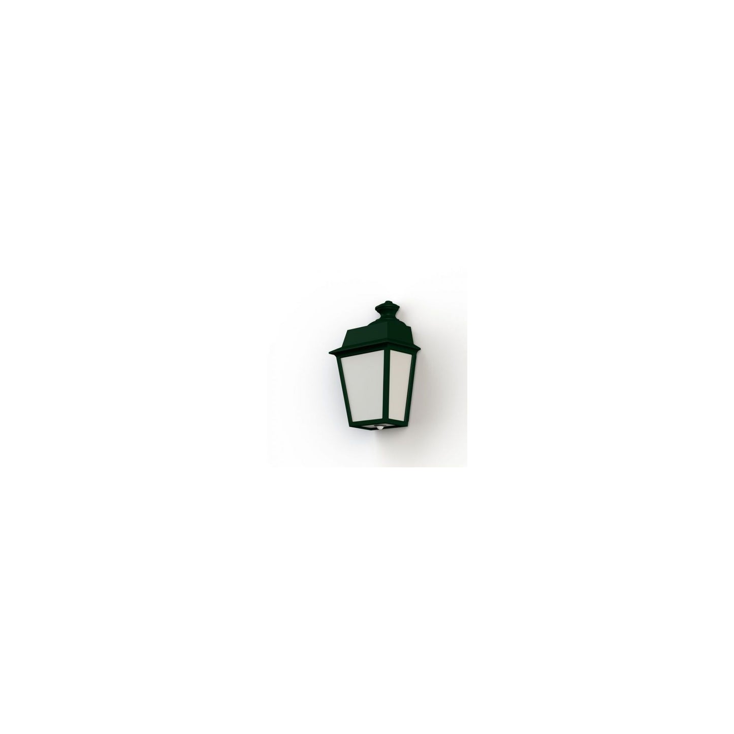 Place des Vosges 1 Evolution Model 2 Opal Glass Wall Light with Motion Sensor