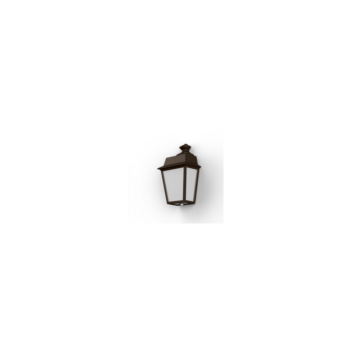 Place des Vosges 1 Evolution Model 2 Opal Glass Wall Light with Motion Sensor
