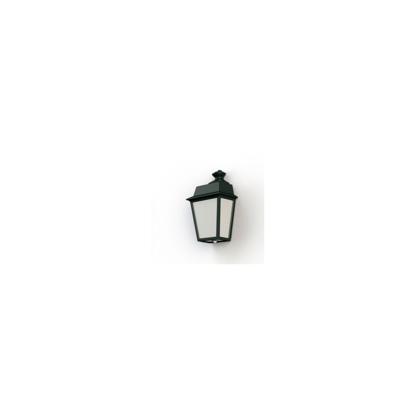 Place des Vosges 1 Evolution Model 2 Opal Glass Wall Light with Motion Sensor