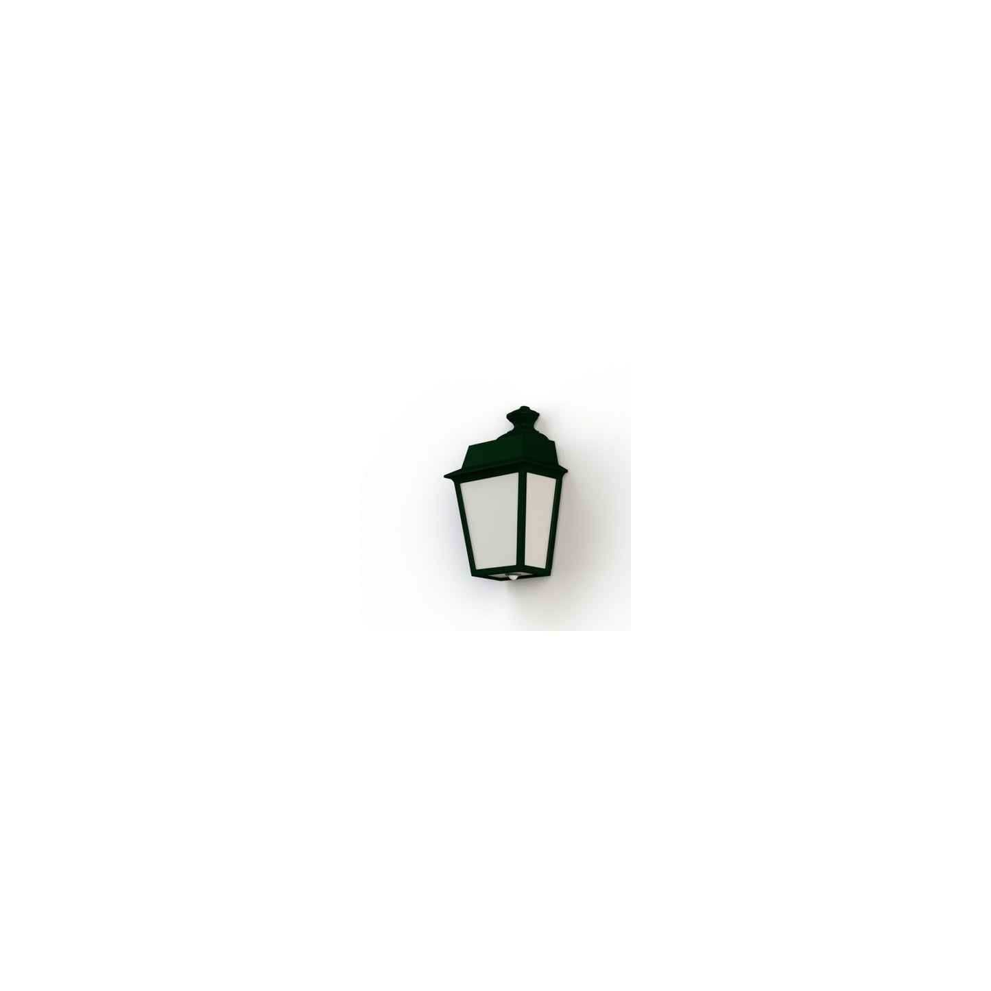 Place des Vosges 1 Evolution Model 2 Opal Glass Wall Light with Motion Sensor