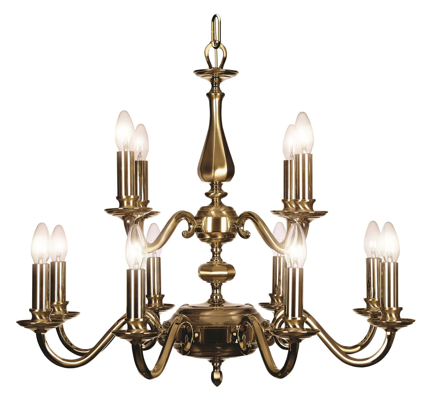 Georgian 12-Light Chandelier