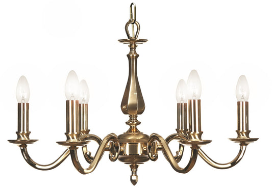 Georgian 6-Light Chandelier