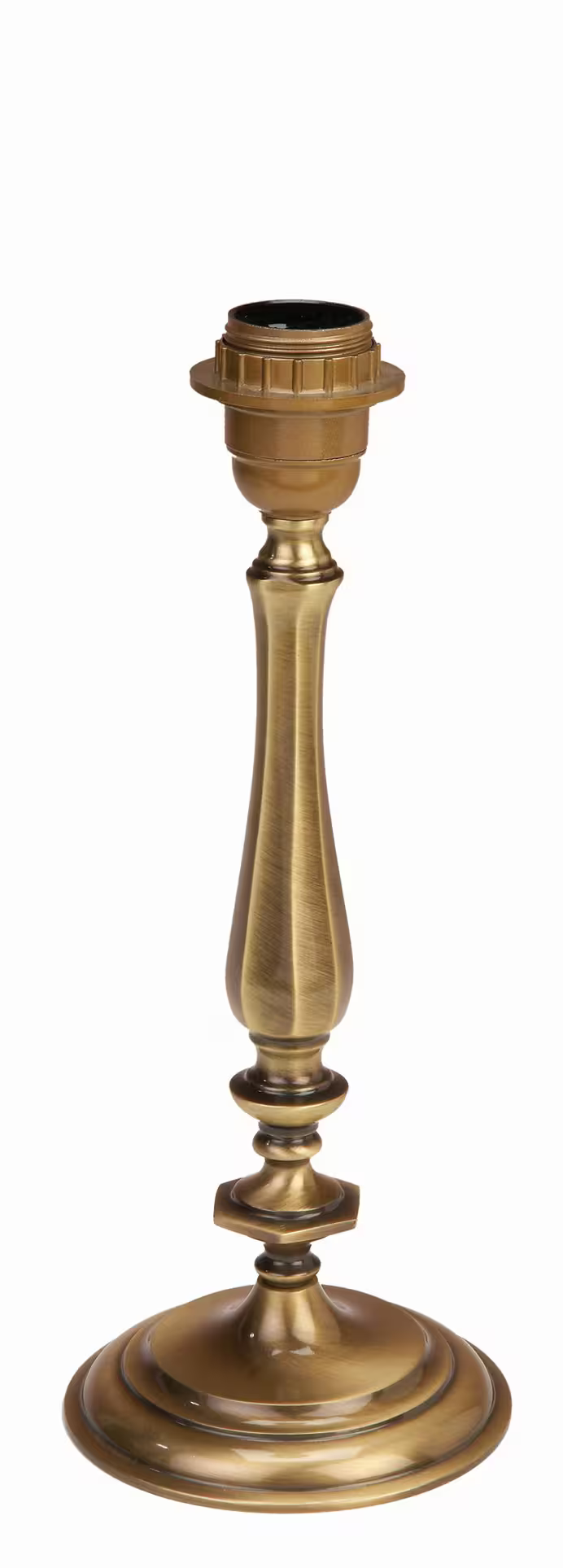 Georgian Small Table Lamp Without Shade