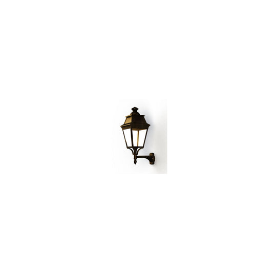Avenue 3 Model 4 Upwards 3000K LED Wall Bracket with Clear Diffuser