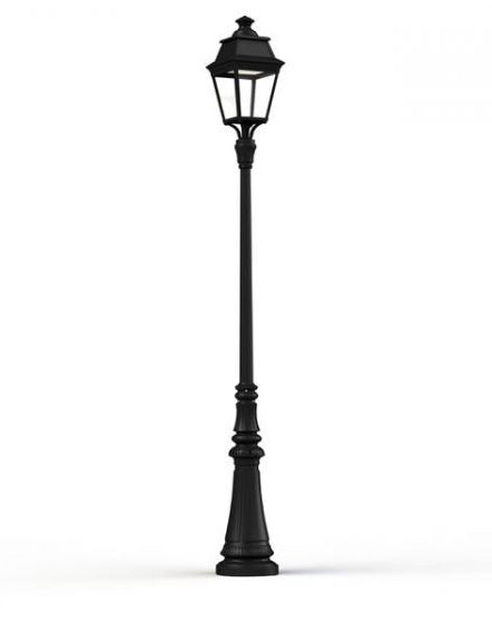 Avenue 3 Large Clear Glass 3000K LED Lamp Post