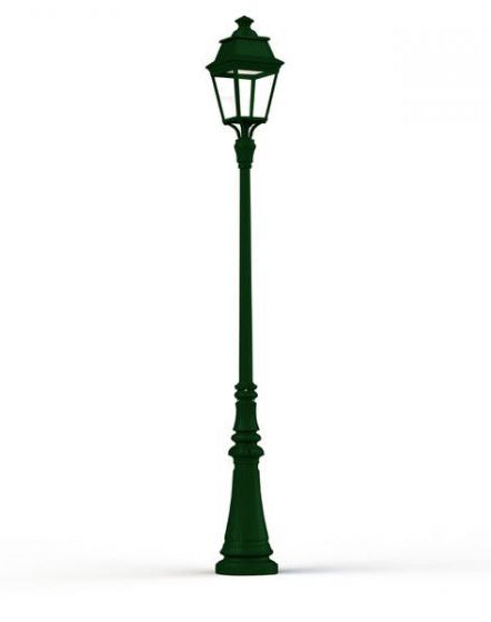 Avenue 3 Large Clear Glass 3000K LED Lamp Post