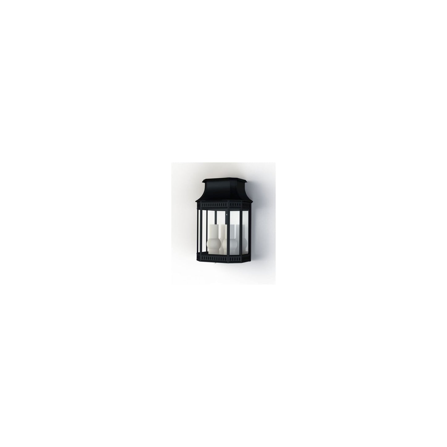 LOUIS PHILIPPE 2 Clear Glass Wall Light