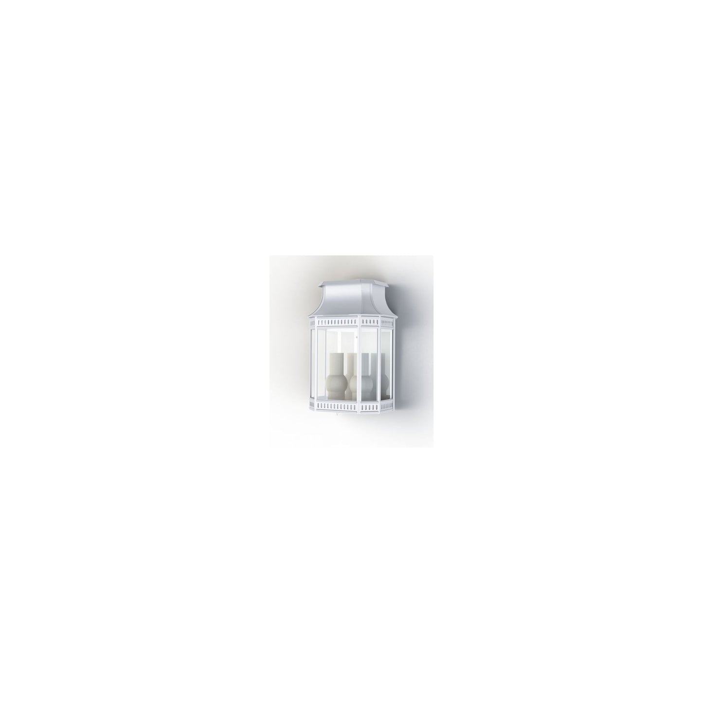 LOUIS PHILIPPE 2 Clear Glass Wall Light