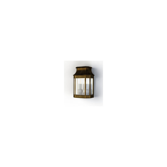 LOUIS PHILIPPE 2 Clear Glass Wall Light