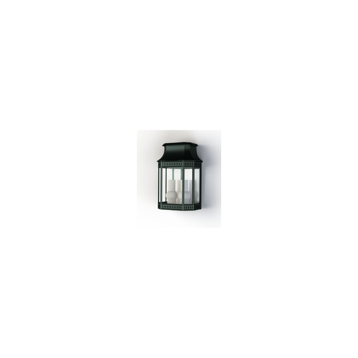 LOUIS PHILIPPE 2 Clear Glass Wall Light
