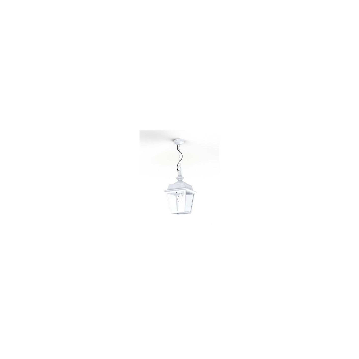 Place Des Vosges 1 Tradition Clear Glass Chain Pendant with Four-Sided Lantern