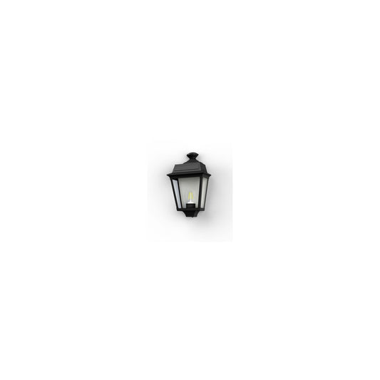 Place Des Vosges 1 Tradition Clear Glass Wall Light with Four-Sided Lantern