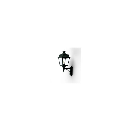 Place Des Vosges 1 Tradition Clear Glass Upwards Wall Bracket with Four-Sided Lantern