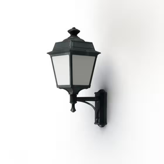 Place Des Vosges 1 Tradition Frosted Glass Upwards Wall Bracket